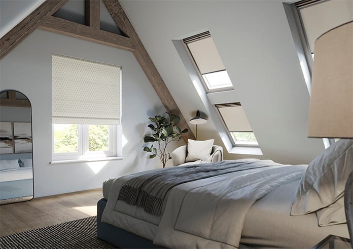 Emily Bond Jaipur, Sky - Twist&Fit Roman Blind - Image 7